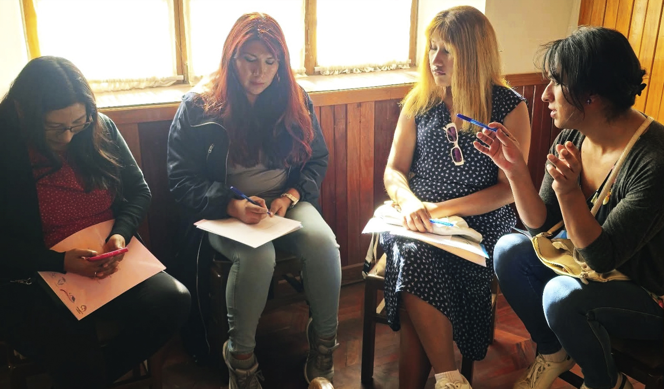 Registro comunitario del Movimiento Trans Feminista Bolivia